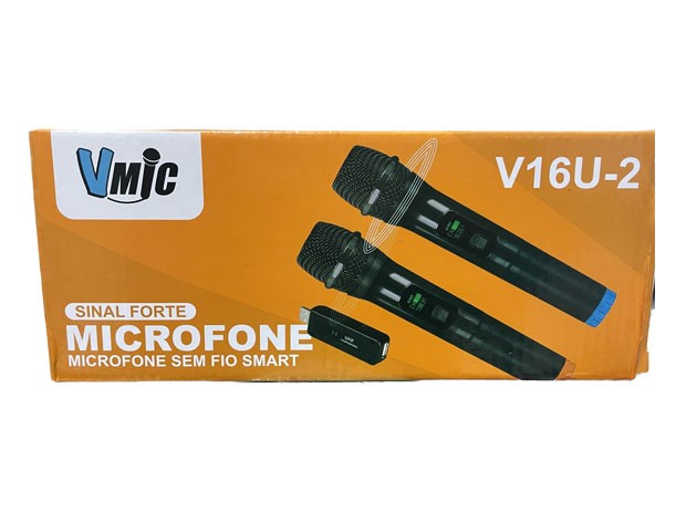 &uu  MICROFONO PC MANO DOBLE WIRELESS V160U-2 (3086)